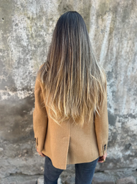 Avery | Longline Blazer with Peak Lapel Detail