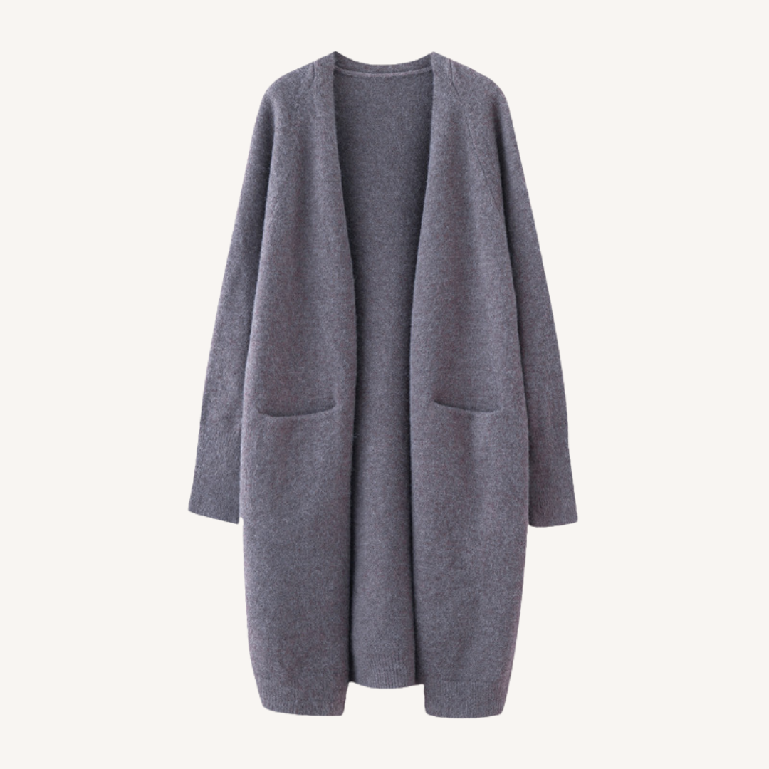 Sloane | Oversized Cardigan with Patch Pocket Detail