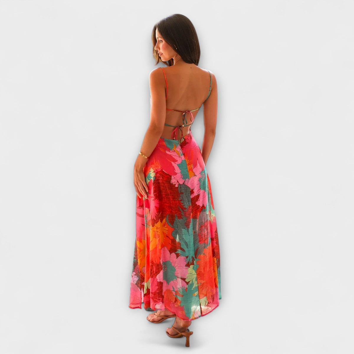 Style200™ | Audrey Floral Print Dress for Women - Ideal for Events and Gatherings