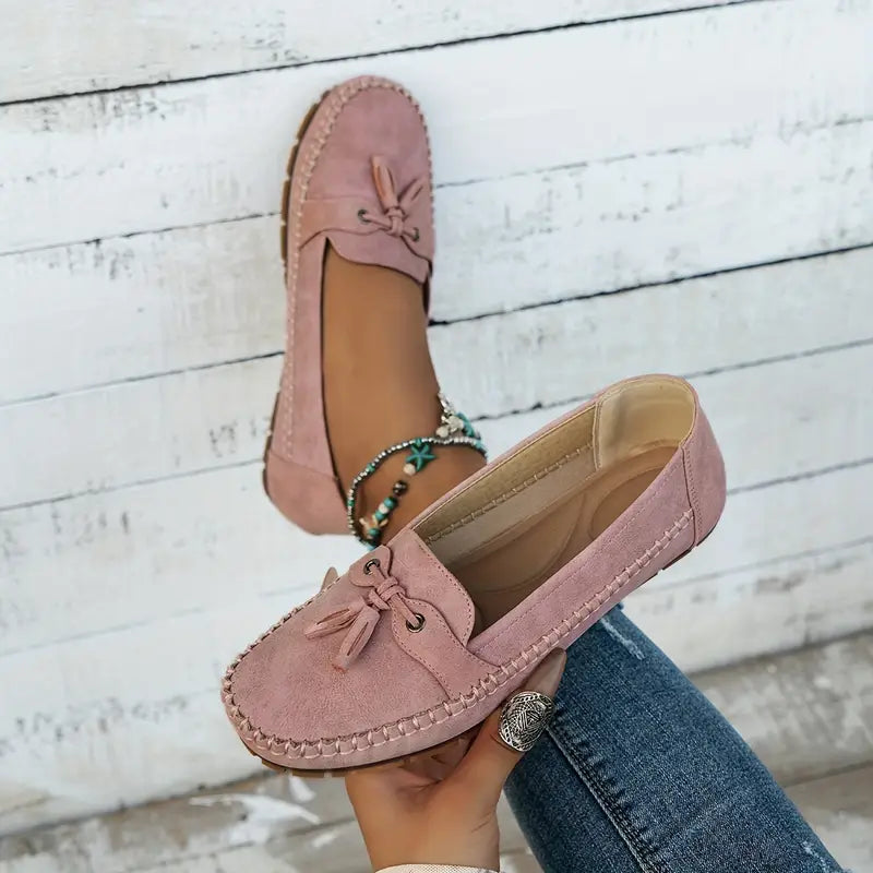 Astrid™ | Reagan – Chic Bow Loafers for Any Occasion