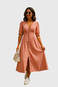 Jacqueline™ | Chic Denim Dress for Any Occasion