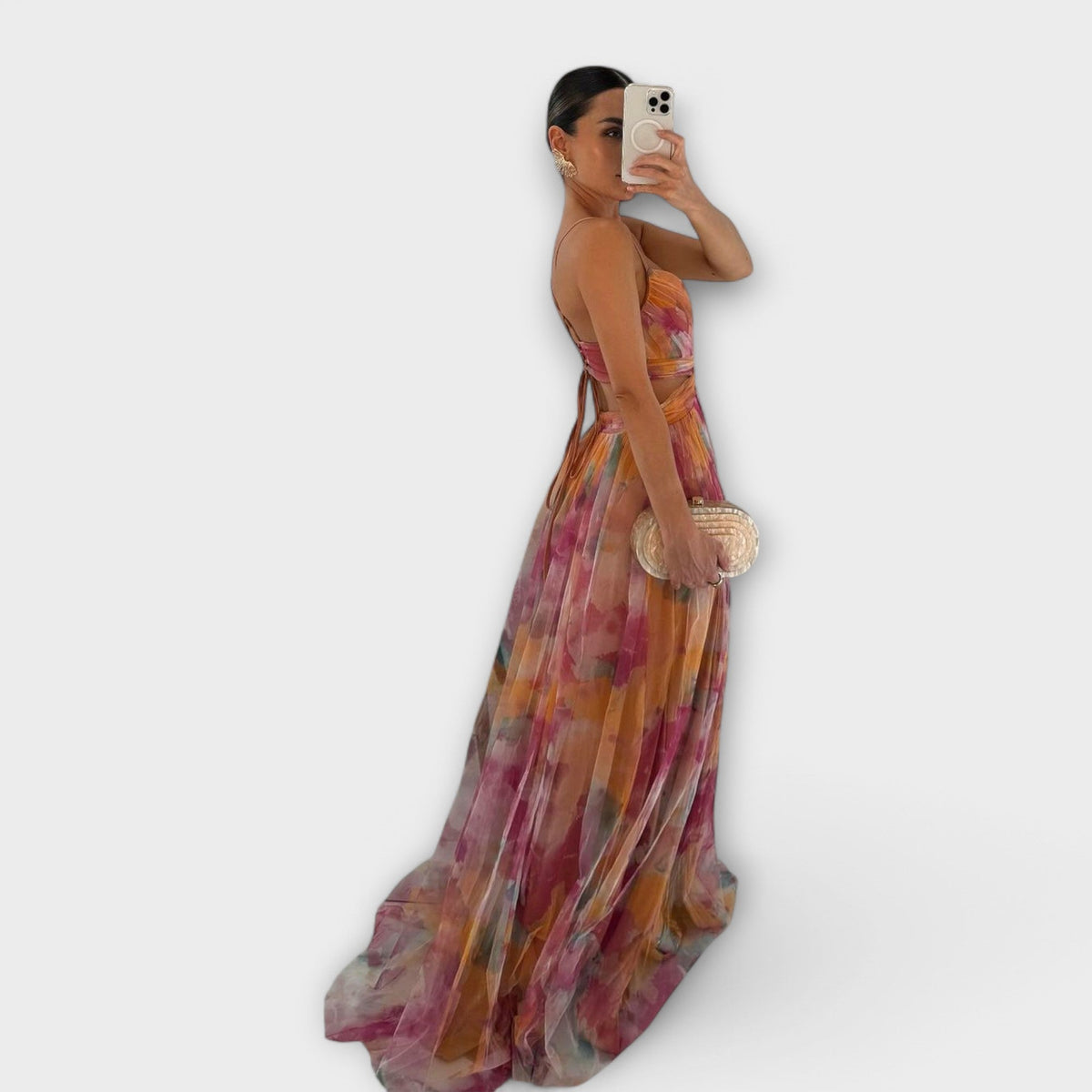 Valérie™ | Annai Mesh Prom Dress - Chic and Flattering for Any Occasion