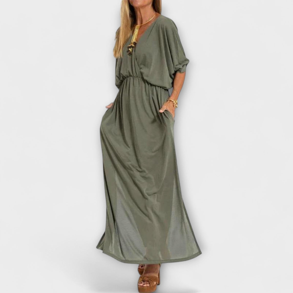 Style200™ | Vintage Maxi Dress for Effortless Style