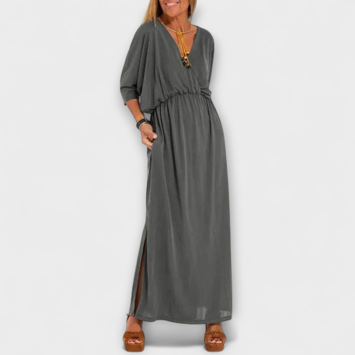 Style200™ | Vintage Maxi Dress for Effortless Style