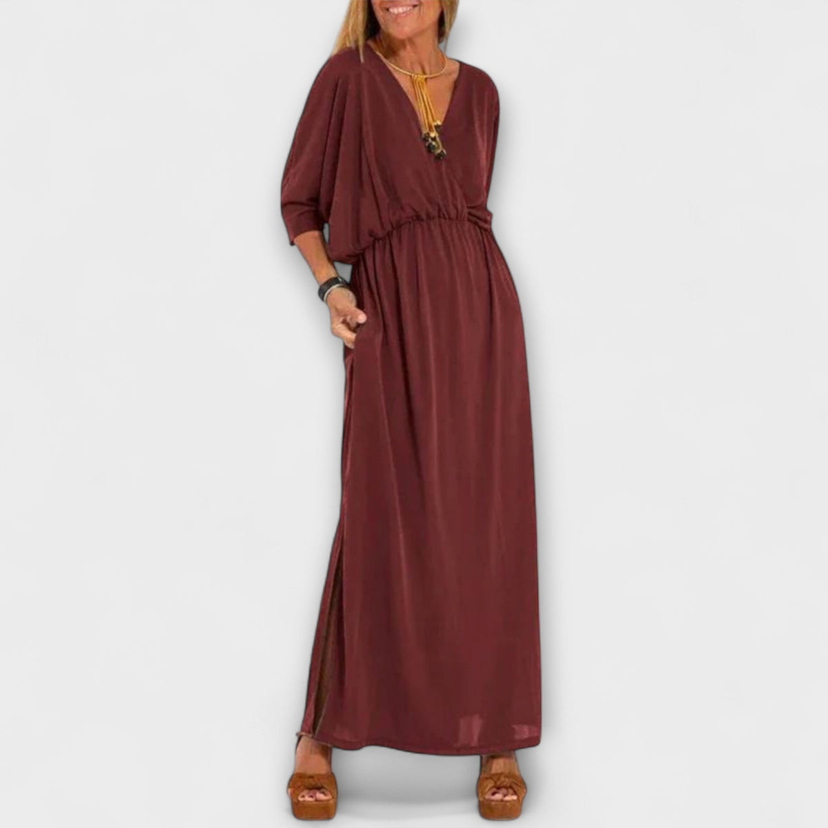 Style200™ | Vintage Maxi Dress for Effortless Style