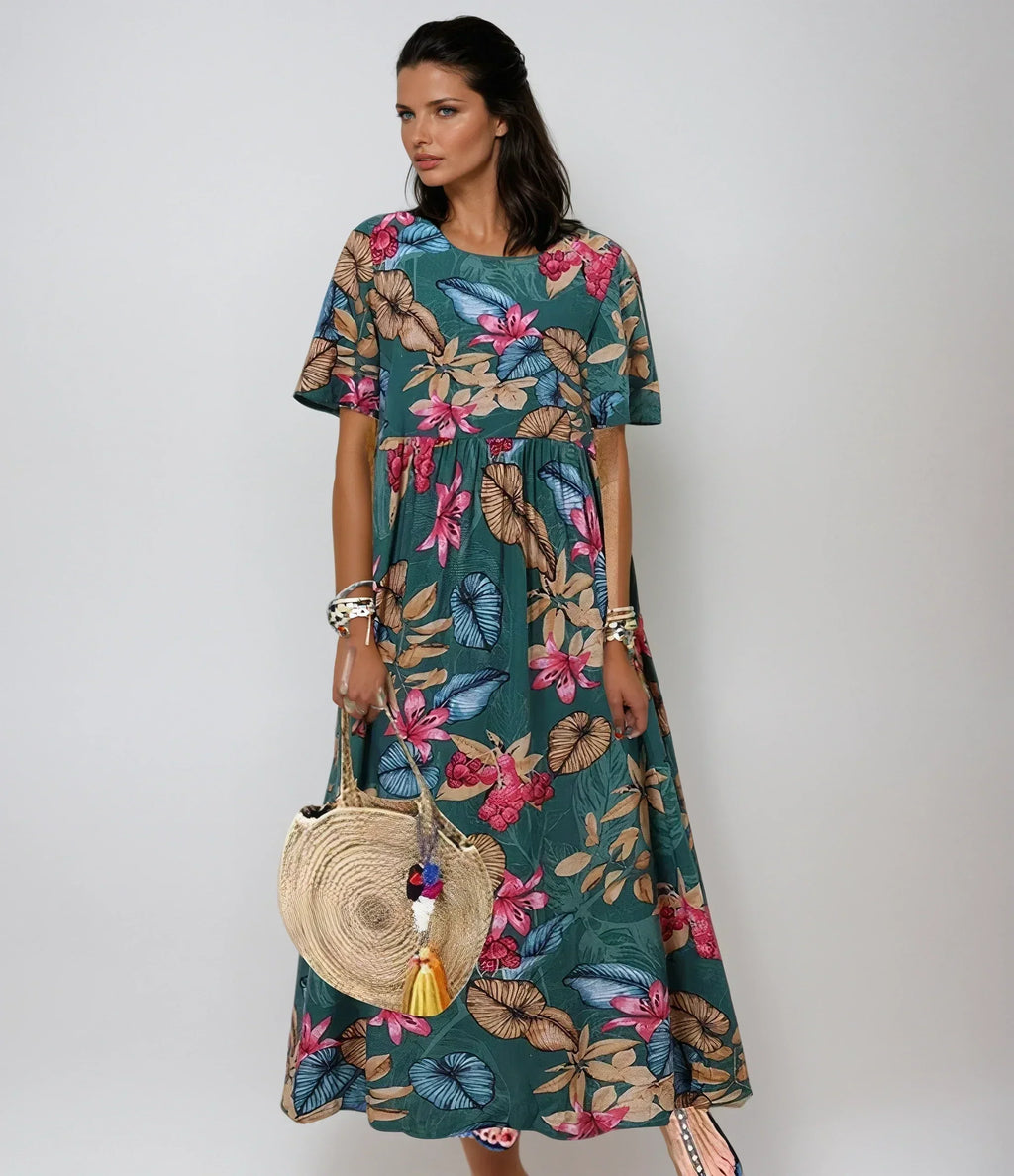 Lovi™ | Chic Floral Summer Dress for Any Occasion