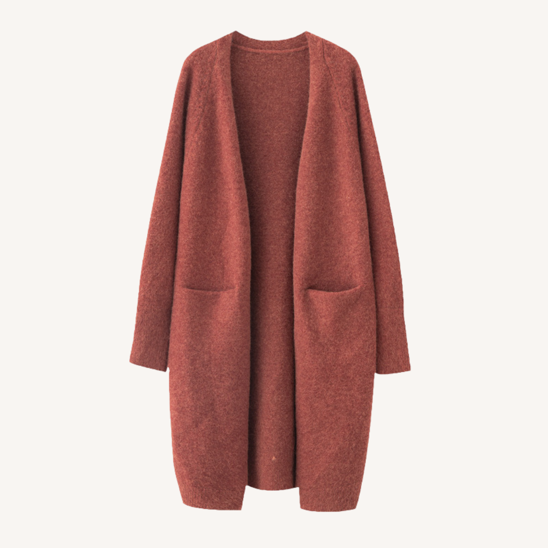 Sloane | Oversized Cardigan with Patch Pocket Detail