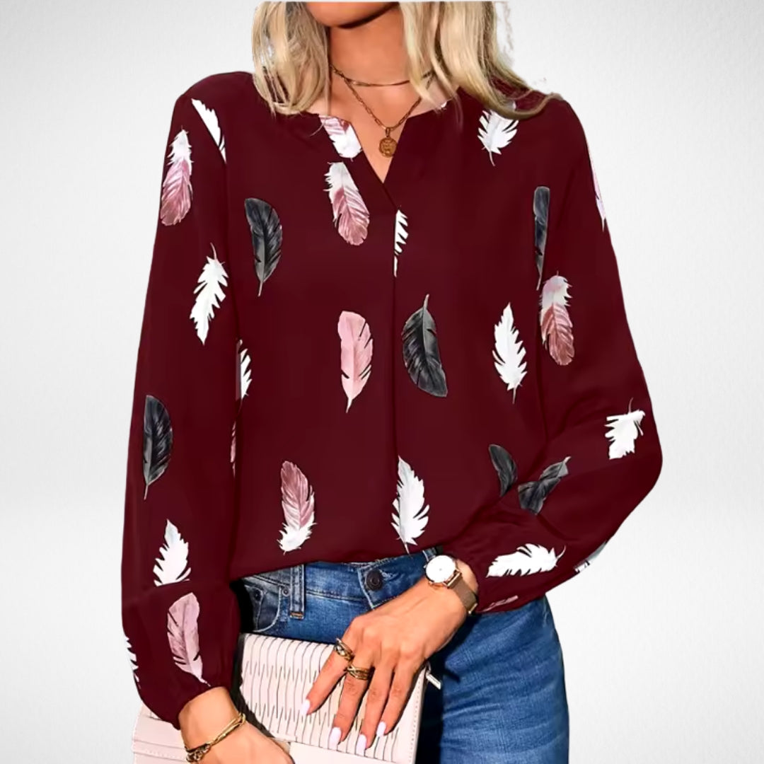 Nicole™ | Chic Blouse for Office & Evening Wear