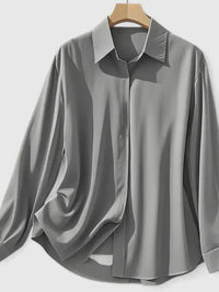 Reese™ | Women's Elegant Button Down Shirt with Concealed Placket