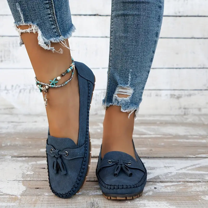 Astrid™ | Reagan – Chic Bow Loafers for Any Occasion