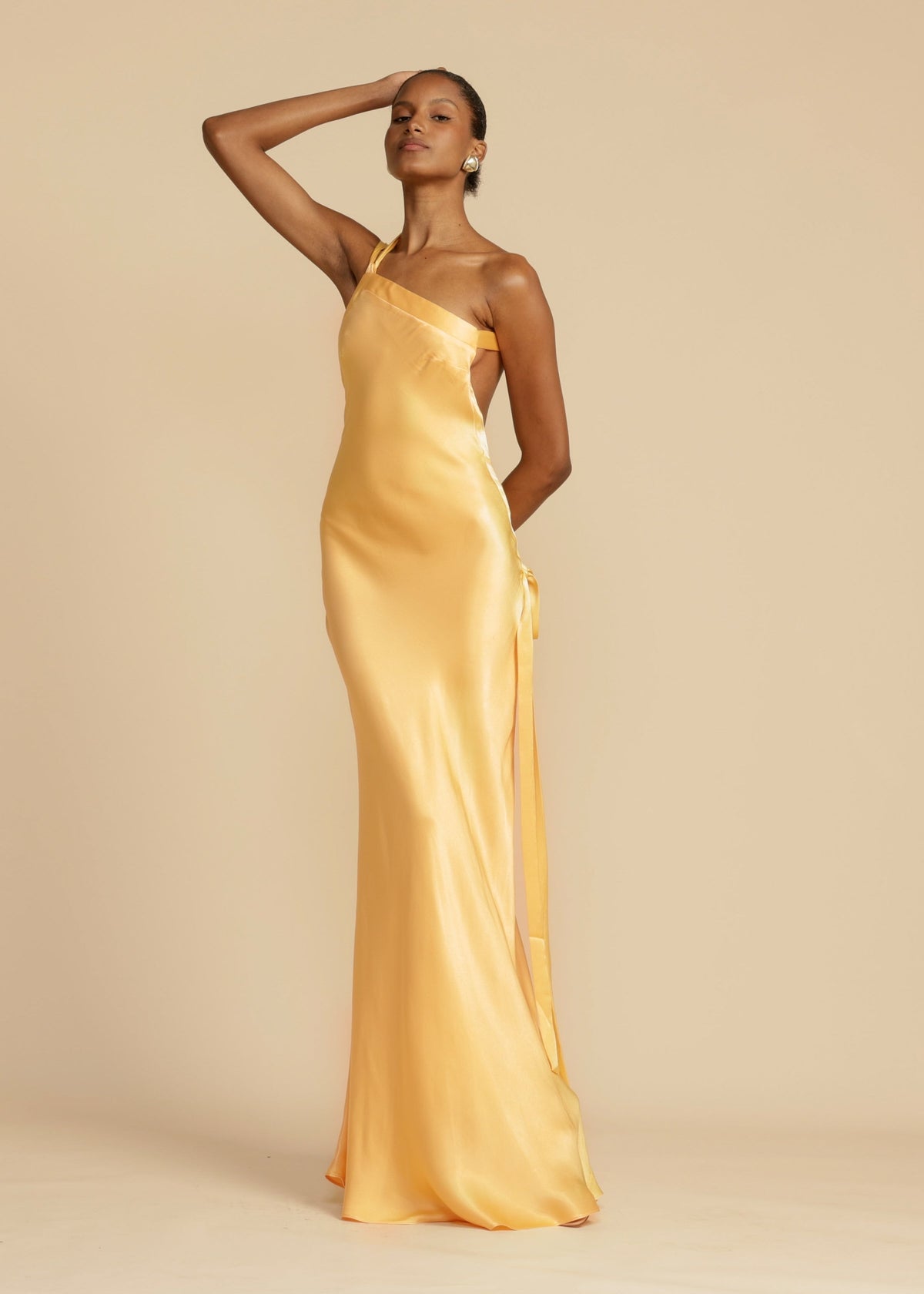 Wedding Guest Dress™ | One-Shoulder Maxi