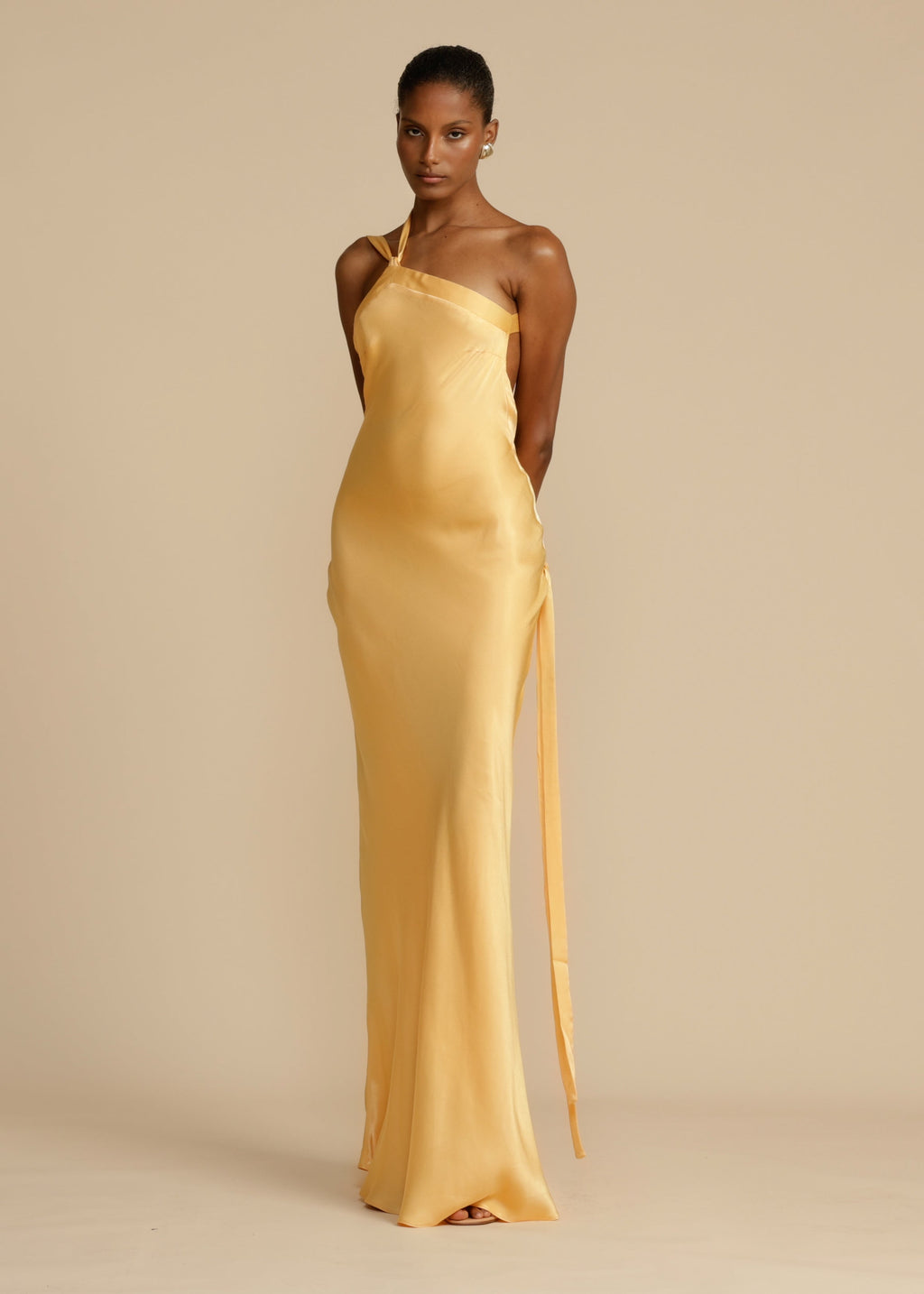 Wedding Guest Dress™ | One-Shoulder Maxi