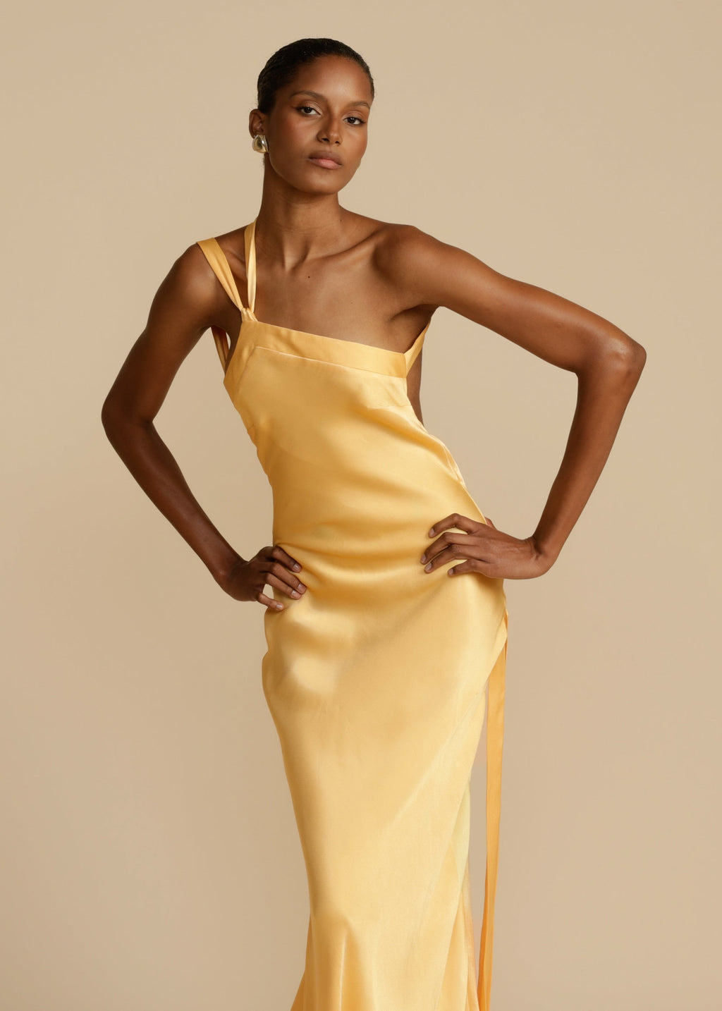 Wedding Guest Dress™ | One-Shoulder Maxi