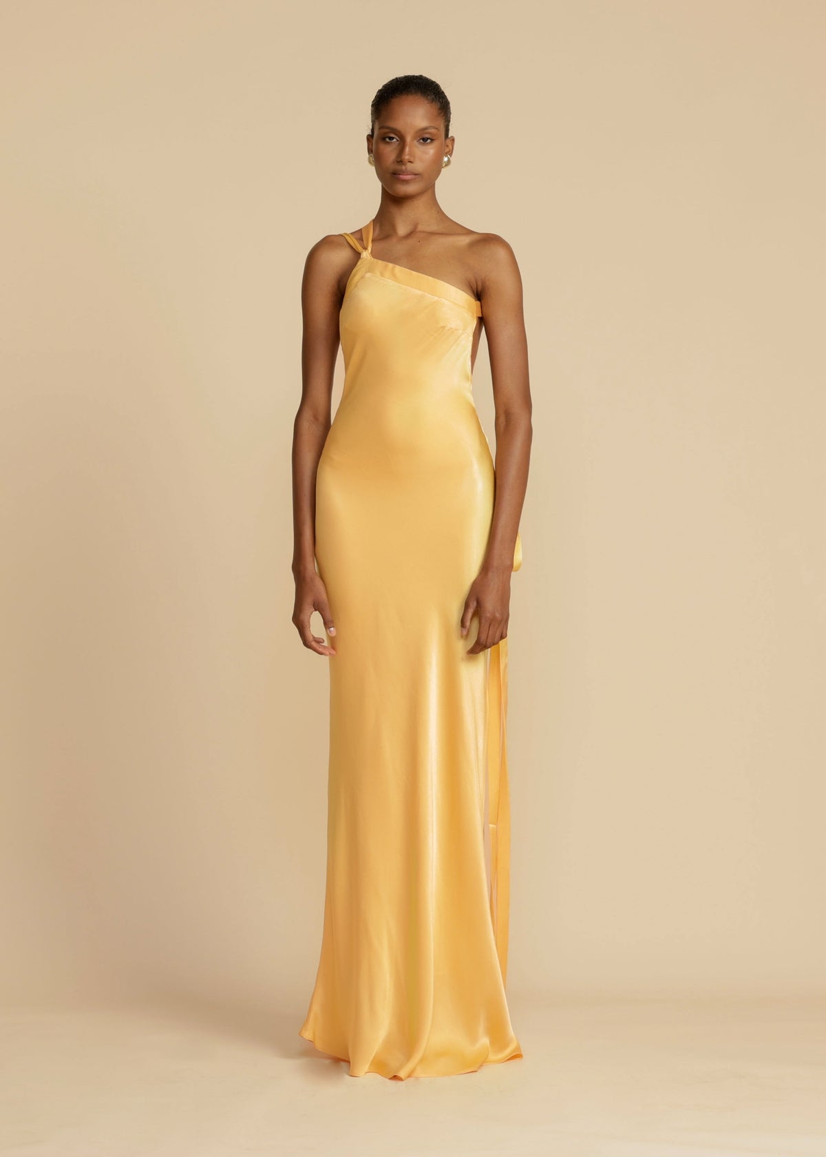 Wedding Guest Dress™ | One-Shoulder Maxi