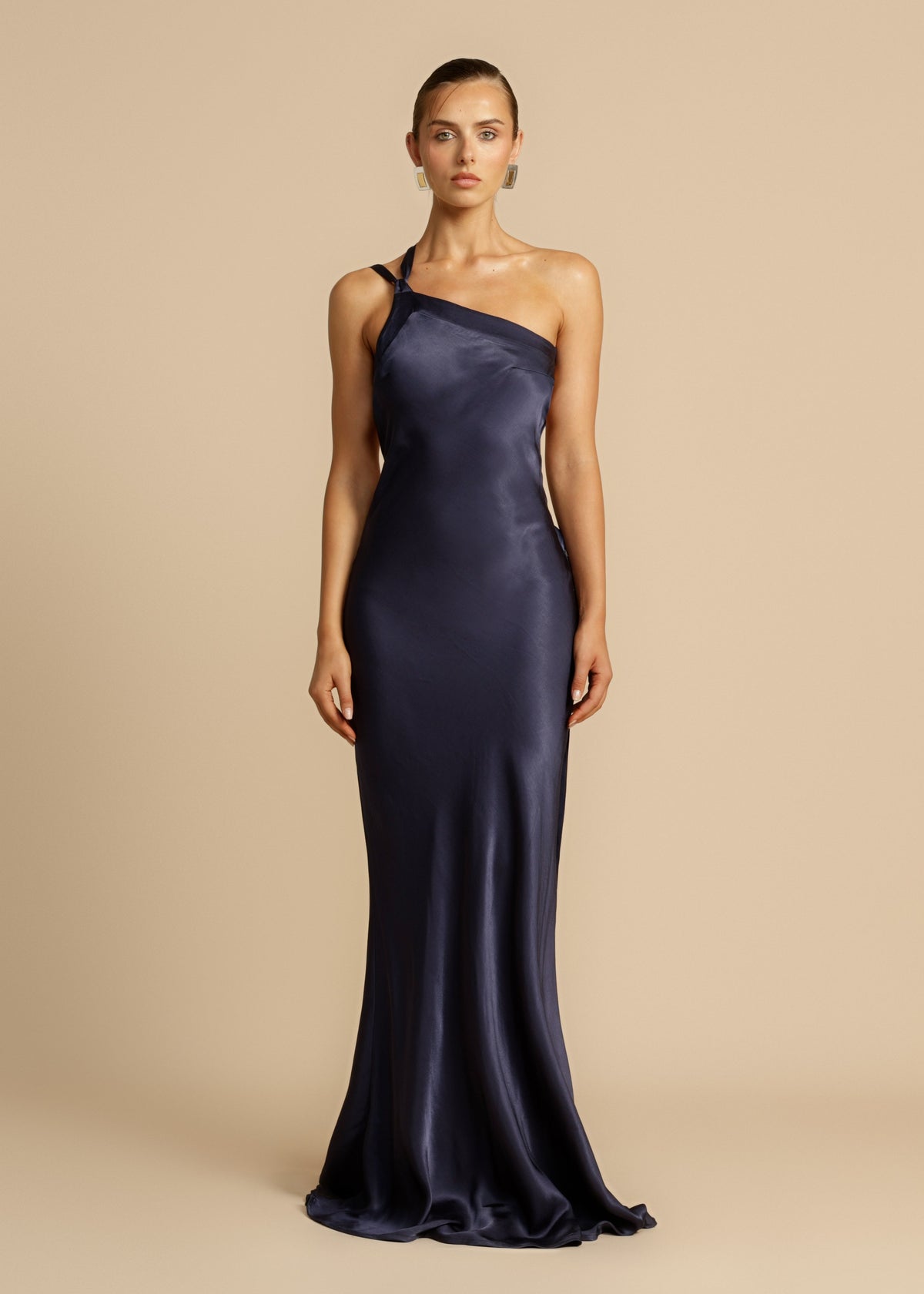 Wedding Guest Dress™ | One-Shoulder Maxi