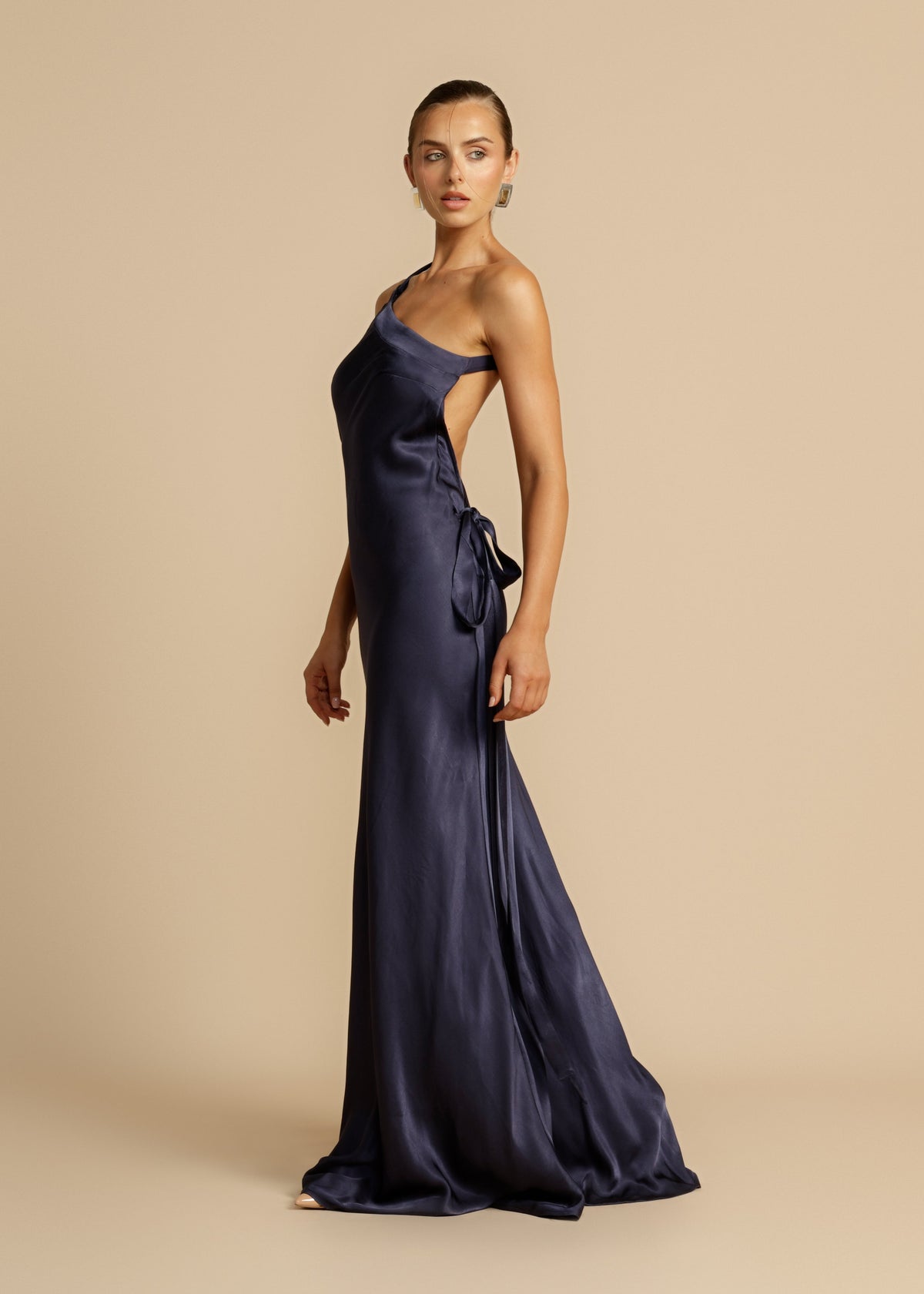 Wedding Guest Dress™ | One-Shoulder Maxi