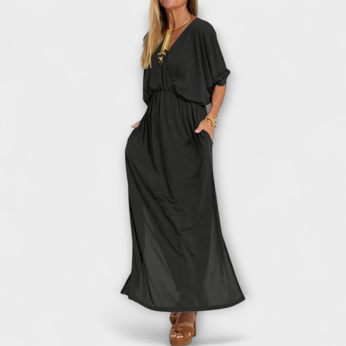 Style200™ | Vintage Maxi Dress for Effortless Style