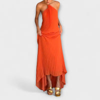 Style200™ | Chic Pleated Neckline Dress for Every Occasion