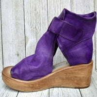 Dawn™ | Wedge Sandals with Buckle in Boho Style