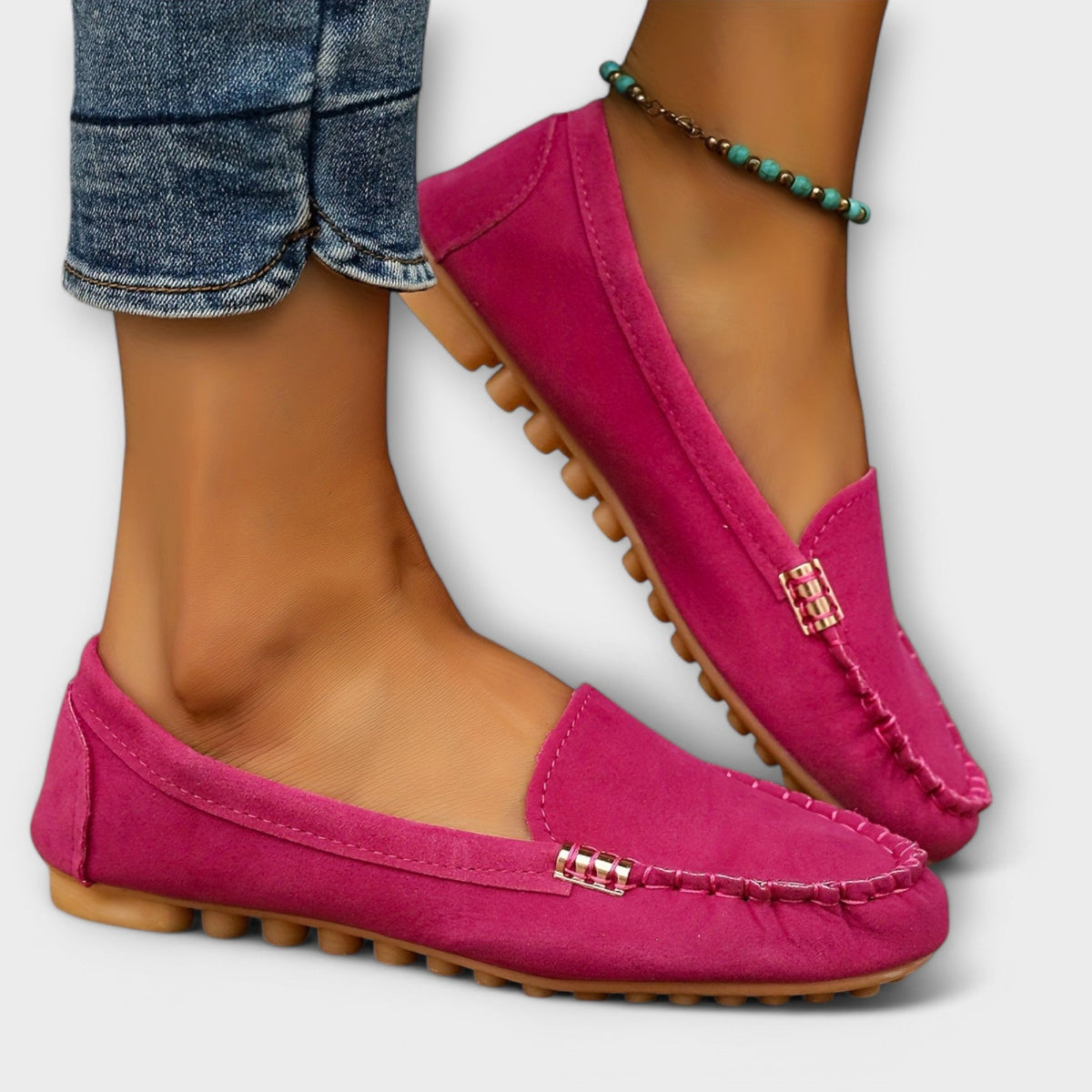Haley™ | Moccasin Slip-on