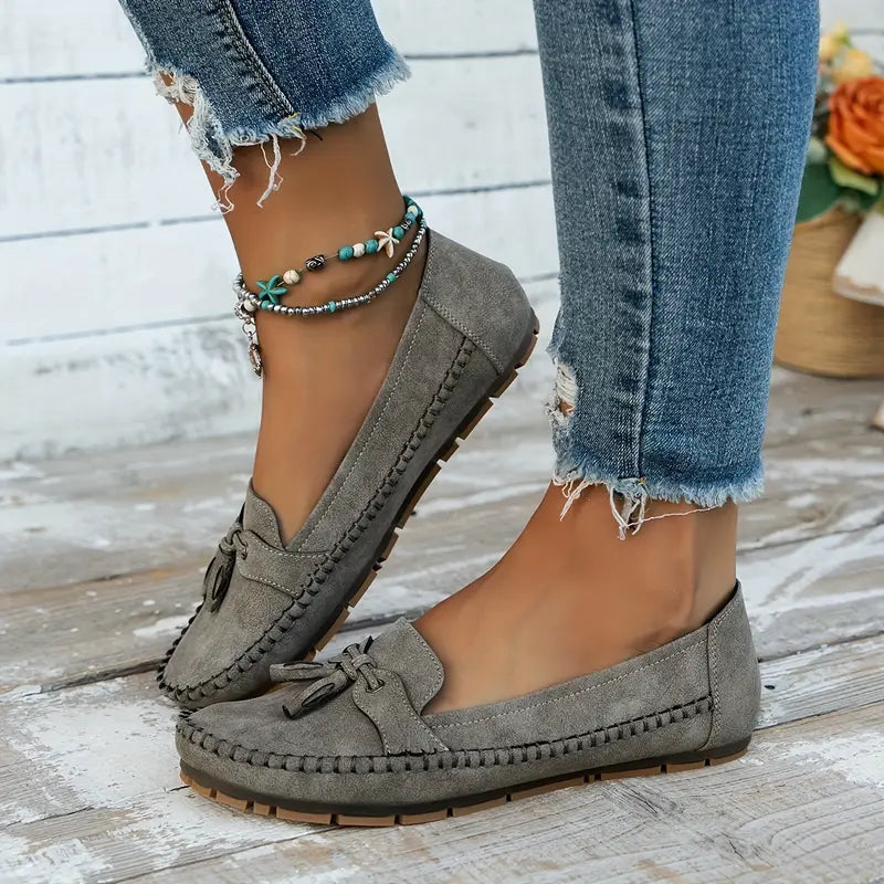 Astrid™ | Reagan – Chic Bow Loafers for Any Occasion