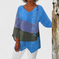 Elysia™ | Stylish V-Neck Tunic for Every Occasion