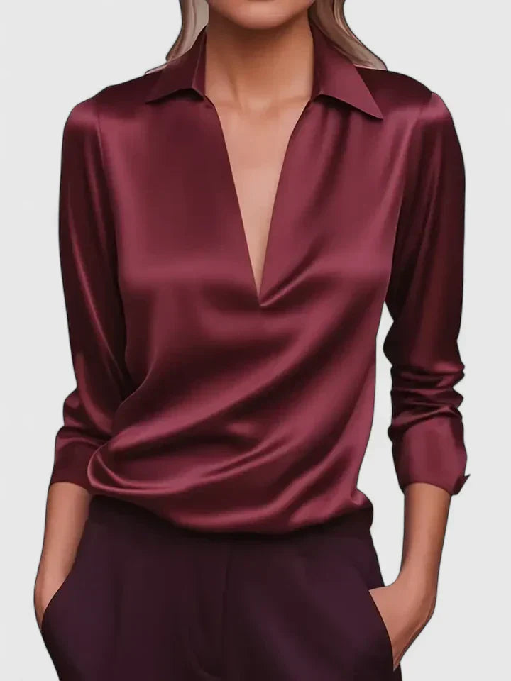 Calvina™ | Chic Blouse for Any Occasion