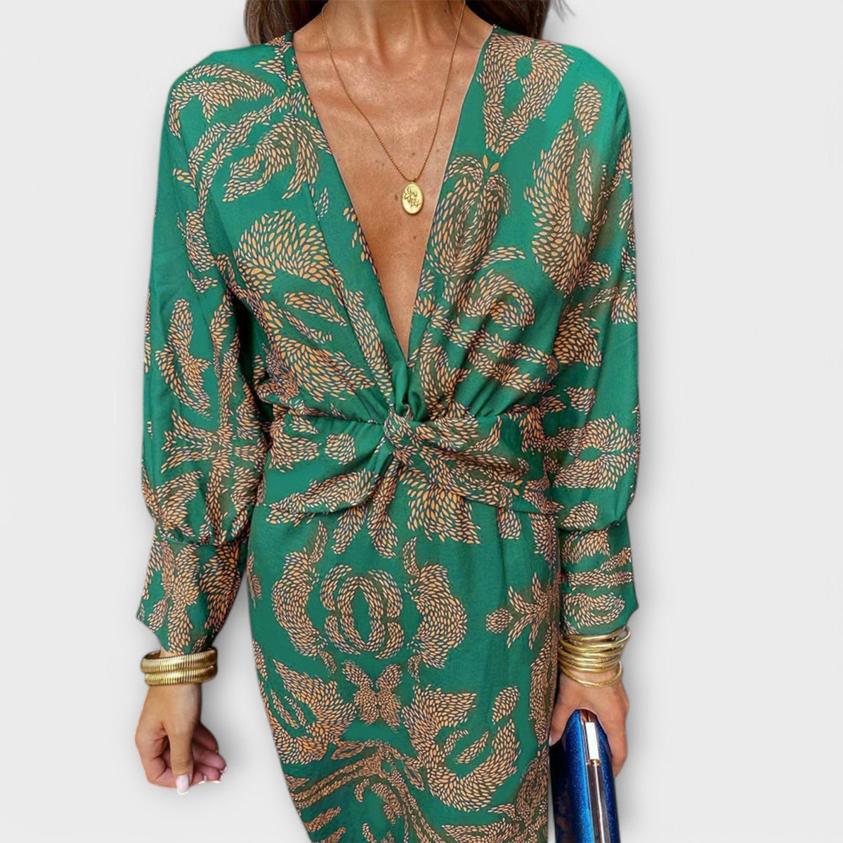 Style200™ | Oriana - Chic Long Sleeve Dress for Any Occasion