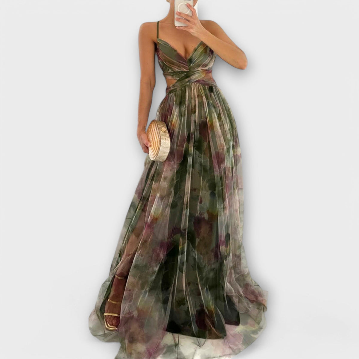 Valérie™ | Annai Mesh Prom Dress - Chic and Flattering for Any Occasion