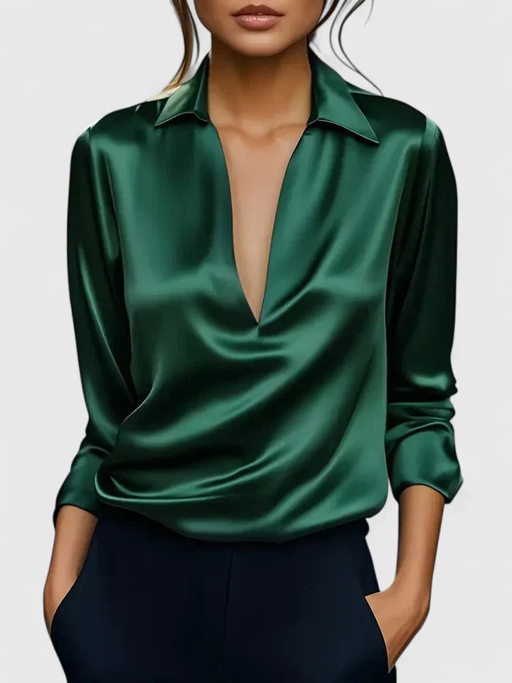 Calvina™ | Chic Blouse for Any Occasion