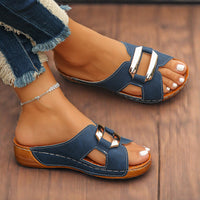 Everly™ | Women's Cushioned Adjustable Buckle Sandals
