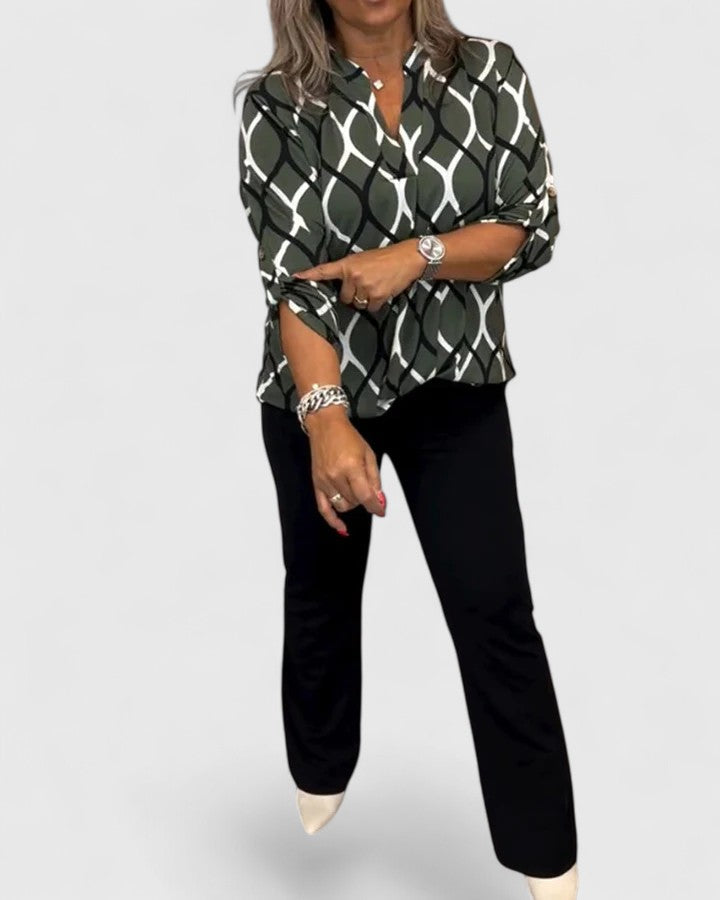 Hannah™ | Stylish Blouse for Any Occasion