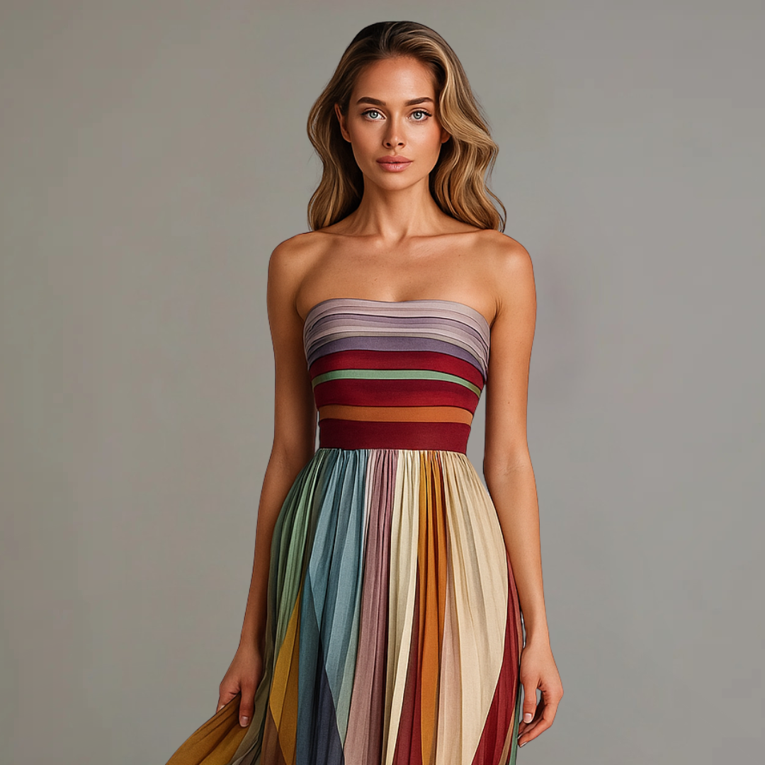 Odette | Strapless Maxi Dress