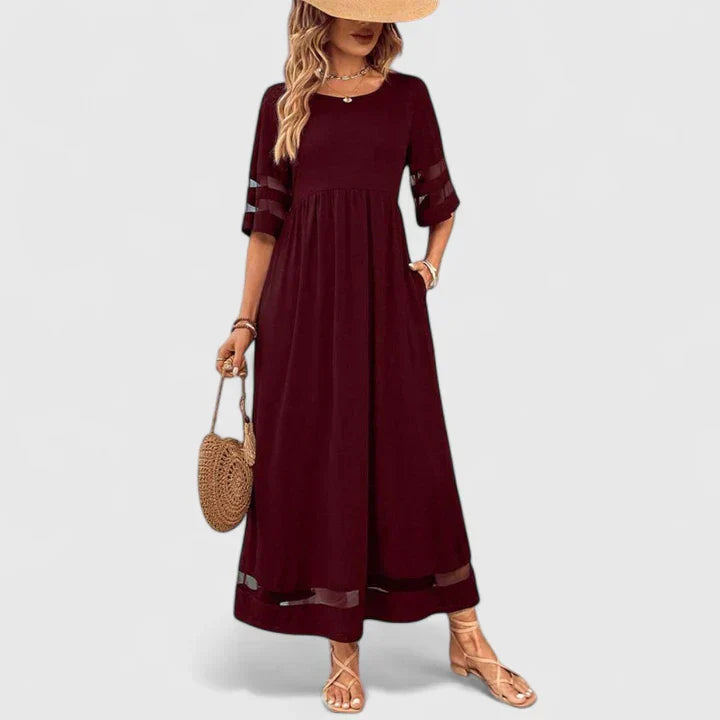 Delymarina™ | Chic Midi Dress for Any Occasion