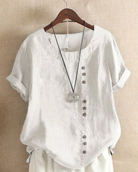 Brielle | Short Sleeve Crew Neck Top