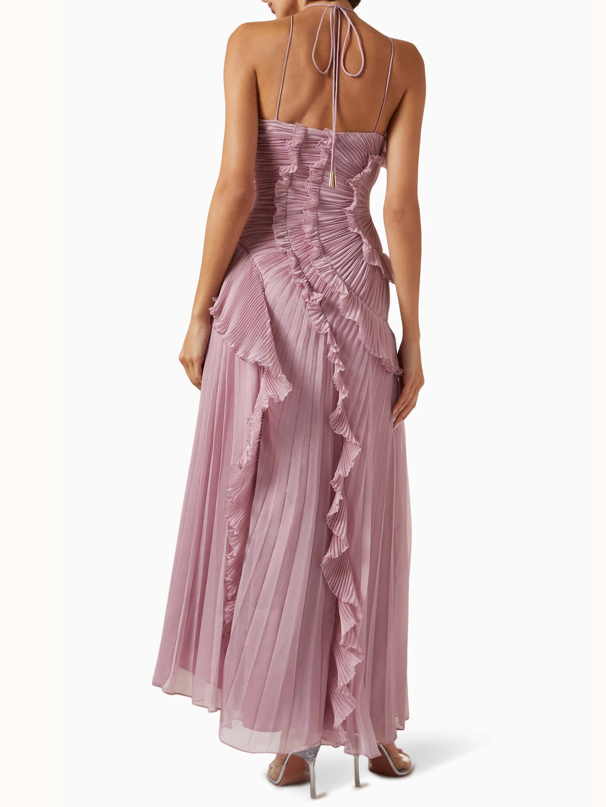 Ursine™ | Abigail - Asymmetric Pleated Dress