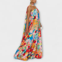 Style200™ | Floral Off-Shoulder Maxi Dress for Events