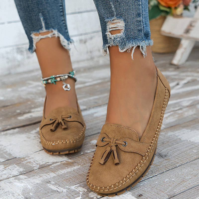 Astrid™ | Reagan – Chic Bow Loafers for Any Occasion
