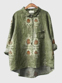 Valeria™ | Valeria™ - Floral Print Chiffon Blouse for Everyday Wear