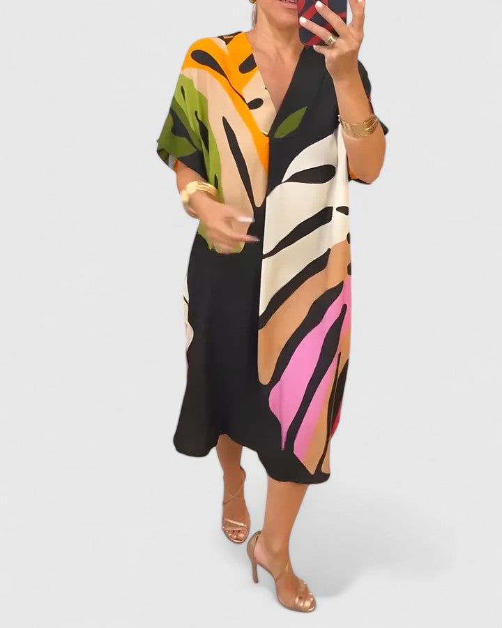 Cymarie™ | Chic Fabric Dress for Any Occasion