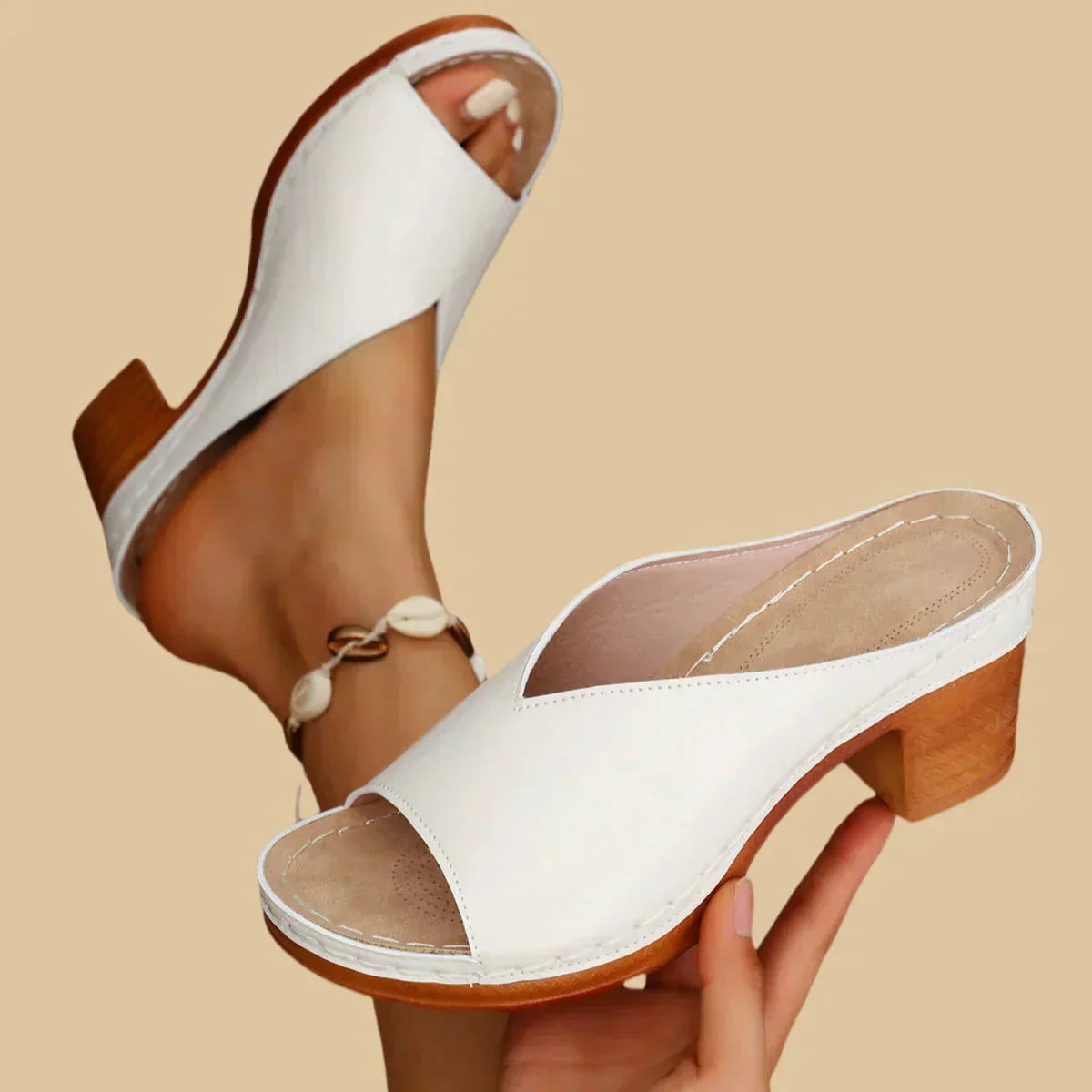 Lisa™ | Orthopedic Sandals with Thick Heels