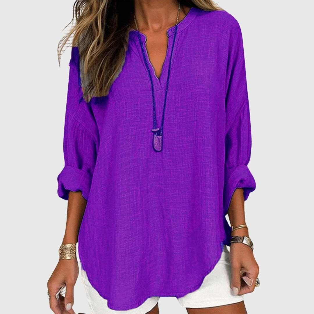 Lenara™ | Chic Flowing Beach Cover-Up
