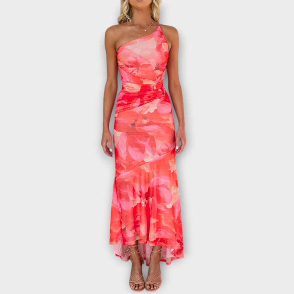 Nathalie™ | Chic Asymmetrical Ruching Prom Dress for Any Occasion