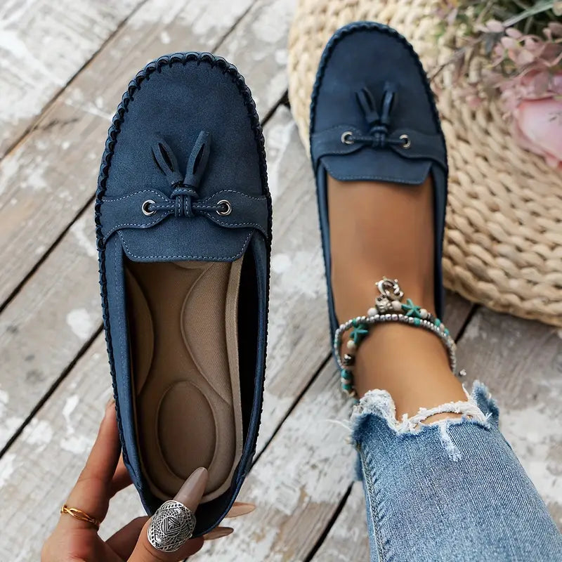 Astrid™ | Reagan – Chic Bow Loafers for Any Occasion