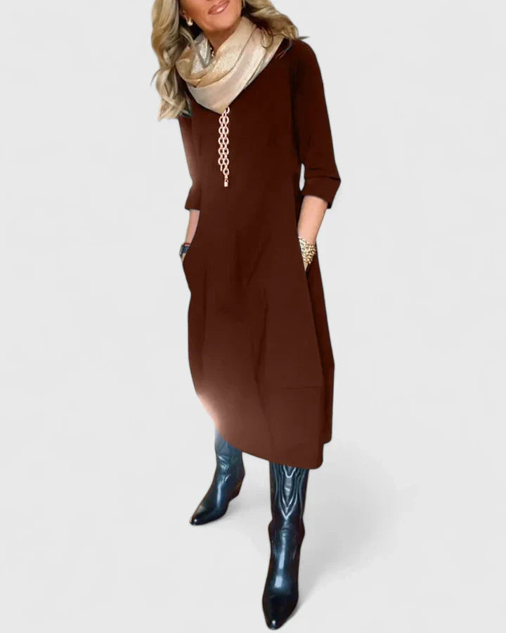 Danyshka™ | Chic Midi Dress for Any Occasion