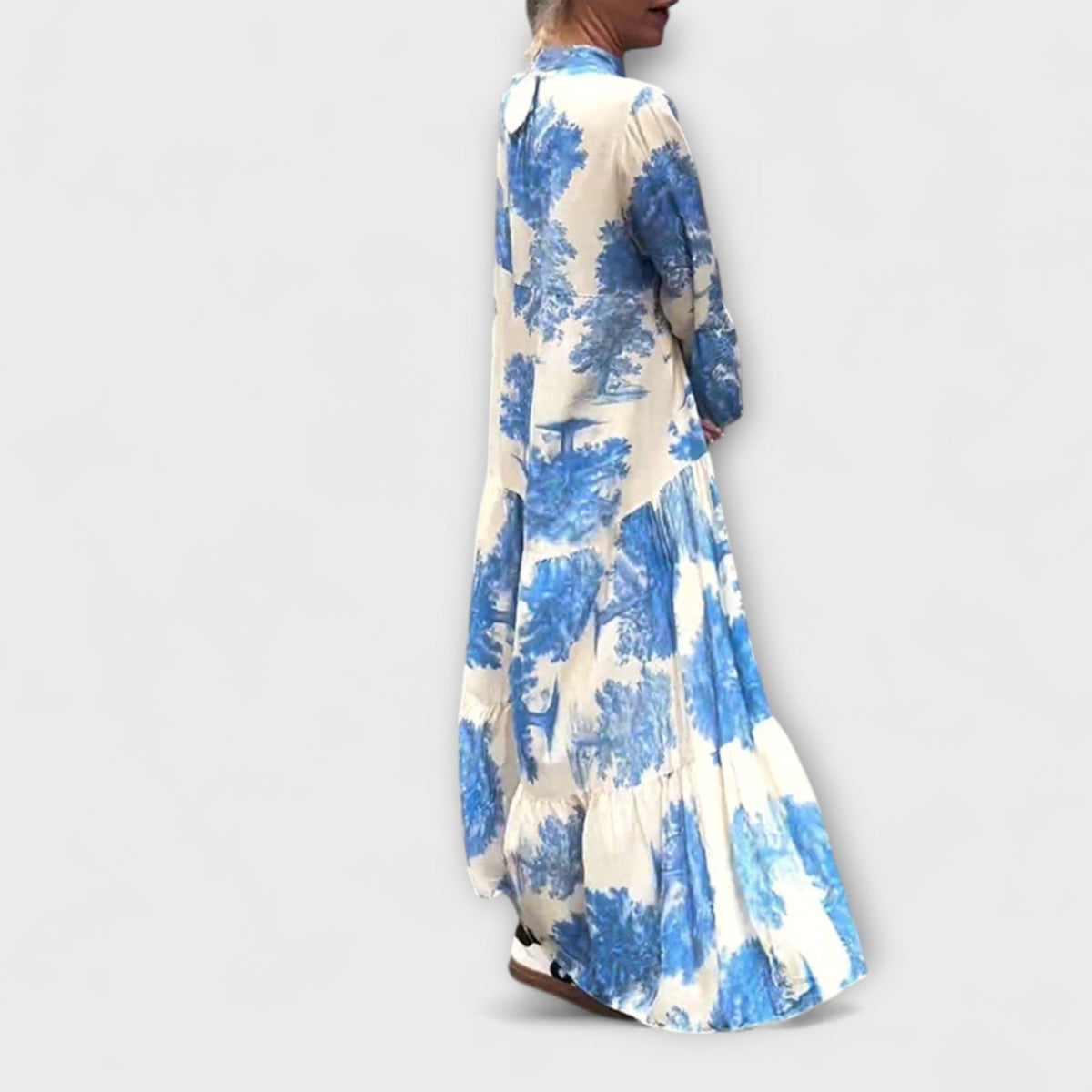 Style200™ | Nerina - Chic Floral Maxi Dress for Special Occasions
