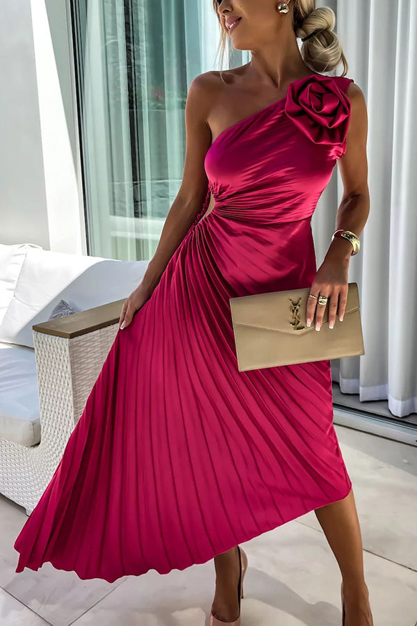 Renée™ | Wedding Guest Dress with Floral Design