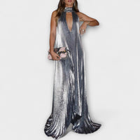 Michèle™ | Calliope - Shimmering Pleated A-Line Prom Dress for Special Occasions
