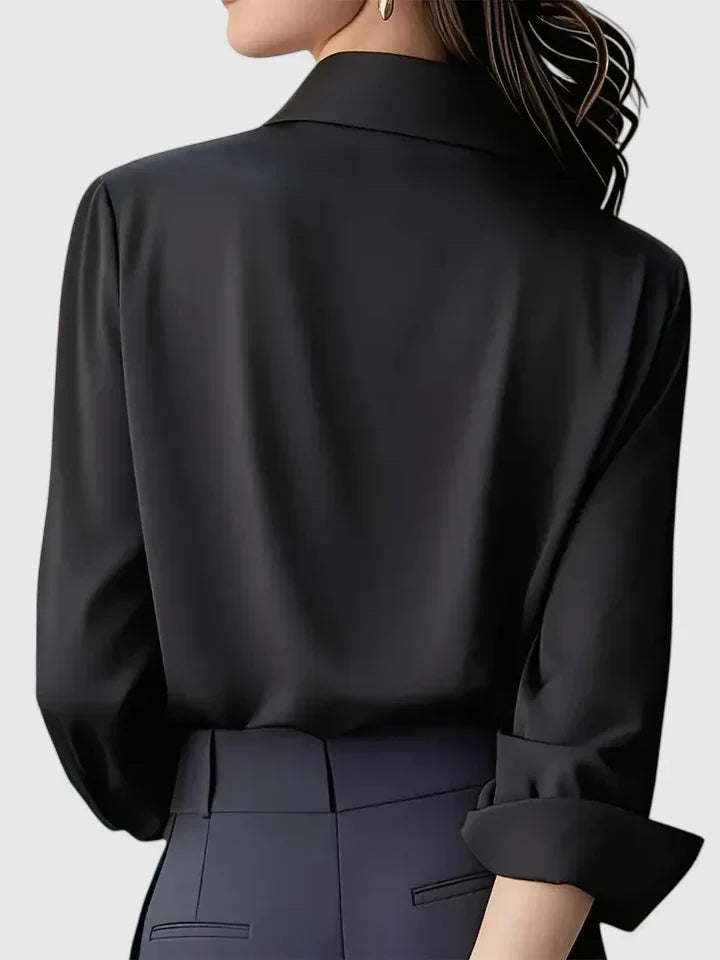 Reese™ | Women's Elegant Button Down Shirt with Concealed Placket
