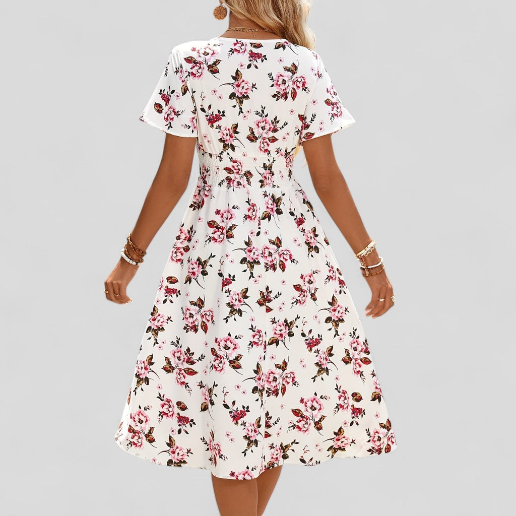 Gretalise™ | Chic Summer Midi Dress for Any Occasion